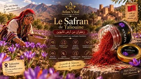 زعفران تالوين الأصيل
