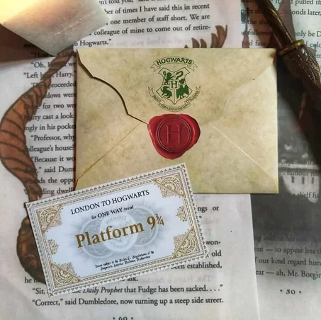 Lettre Hogwarts