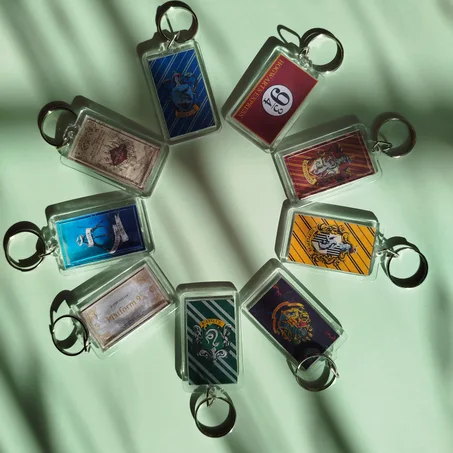 Acrylic key ring
