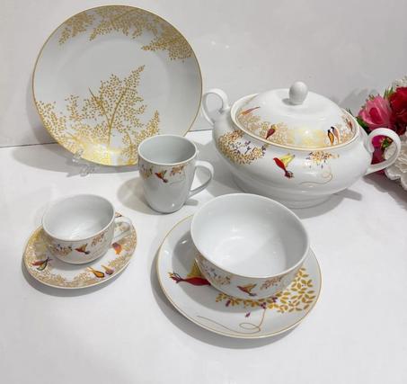 طقم تقديم فاخر متعدد الاستخدامات مكون 38 بيسة