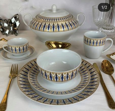 طقم مائدة ملكي فاخر 38 بياس