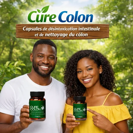 Cure Colon Capsules de désintoxication intestinale et de nettoyage du côlon
