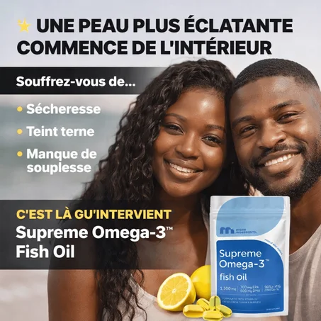 SUPREME OMEGA 3 -  Huile de poisson