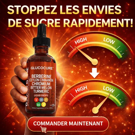 Glucocure -Extraire des gouttes liquide