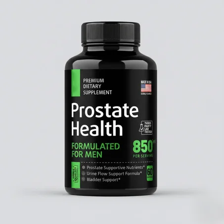Santé de la prostate formulée pour les hommes