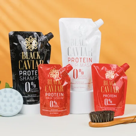 مجموعة الكافيار الأسود الملكية | Black Caviar Protein Series 🖤