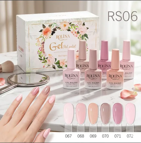 ألوان فرانش ROLINA R6 pack rolina 6psc