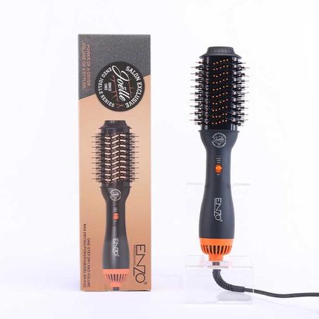 مشط حراري لتمليس الشعر إنزو brush hair Enzo one step