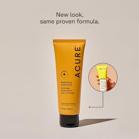 مقشر ومفتح للبشرة acure gommage visage 118ml