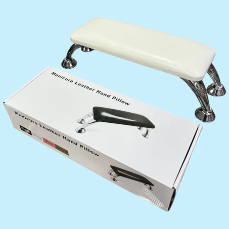 وسادة اليد الجلدية الاحترافية للمانيكير 💅✨