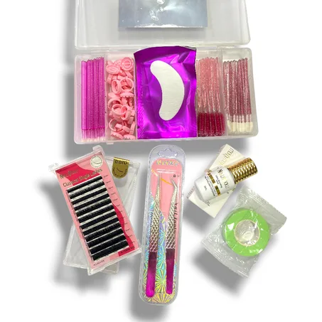 المجموعة الملكية لتركيب الرموش - احترافية بلا حدود ✨👁️