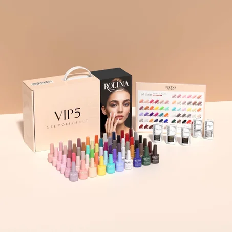 مجموعة VIP5 Gel Polish Set من ROLINA 💅✨