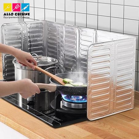 غطاء شاشة رش زيت الطهي للحماية من الرش قابل للطي