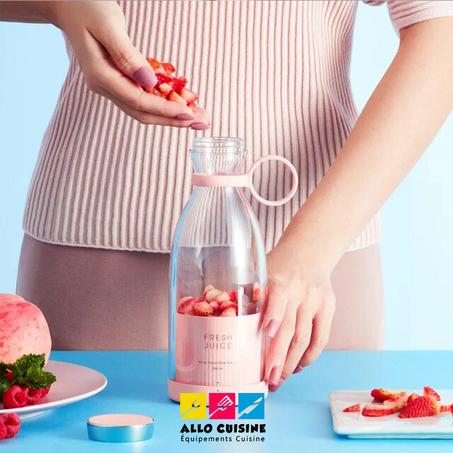 عصارة كهربائية لاسلكية للشحن خلاط صغير محمول