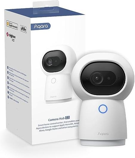 Aqara 2K Security  Camera Hub G3,  Recognition, Infrared Remote Control