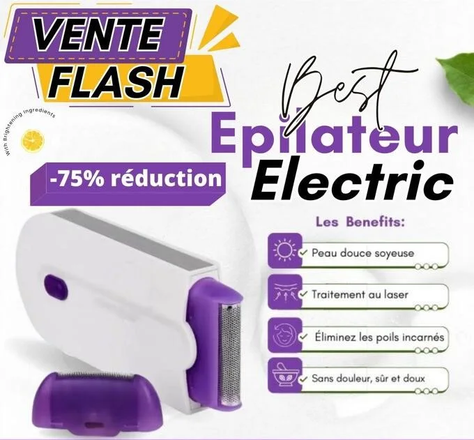 Epilateur-Electrique-Sans-Douleur