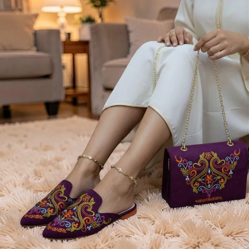 روعة الأصالة التقليدية مع البلغة الفاسية