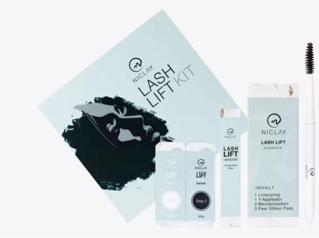 مجموعة رفع الرموش من NICLAY- طقم لرفع الرموش في المنزل Lash Lift  1 St