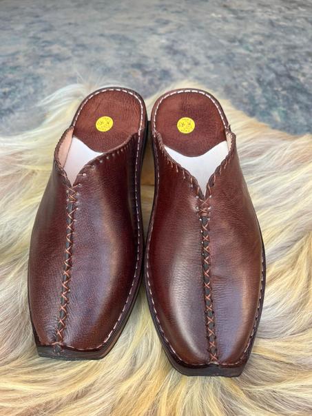 Handmade Leather Slippers for men