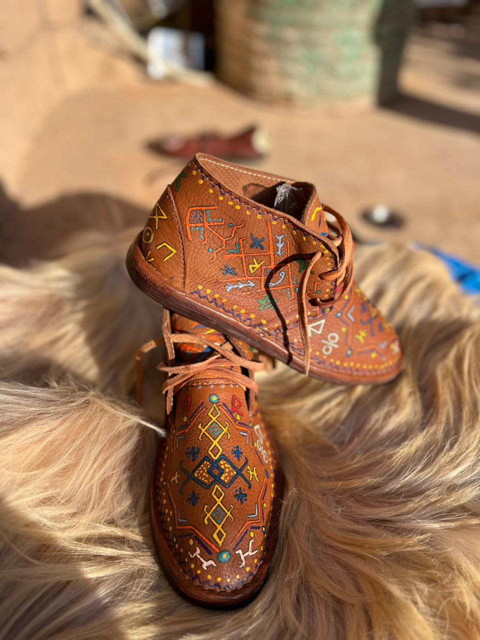 Handmade Leather Slippers for men