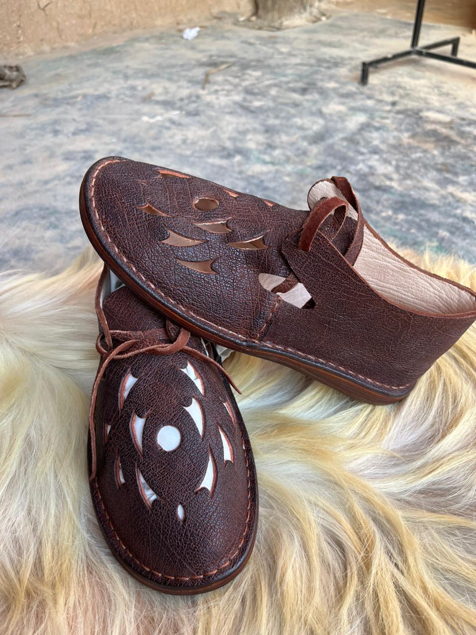 Handmade Leather Slippers for men