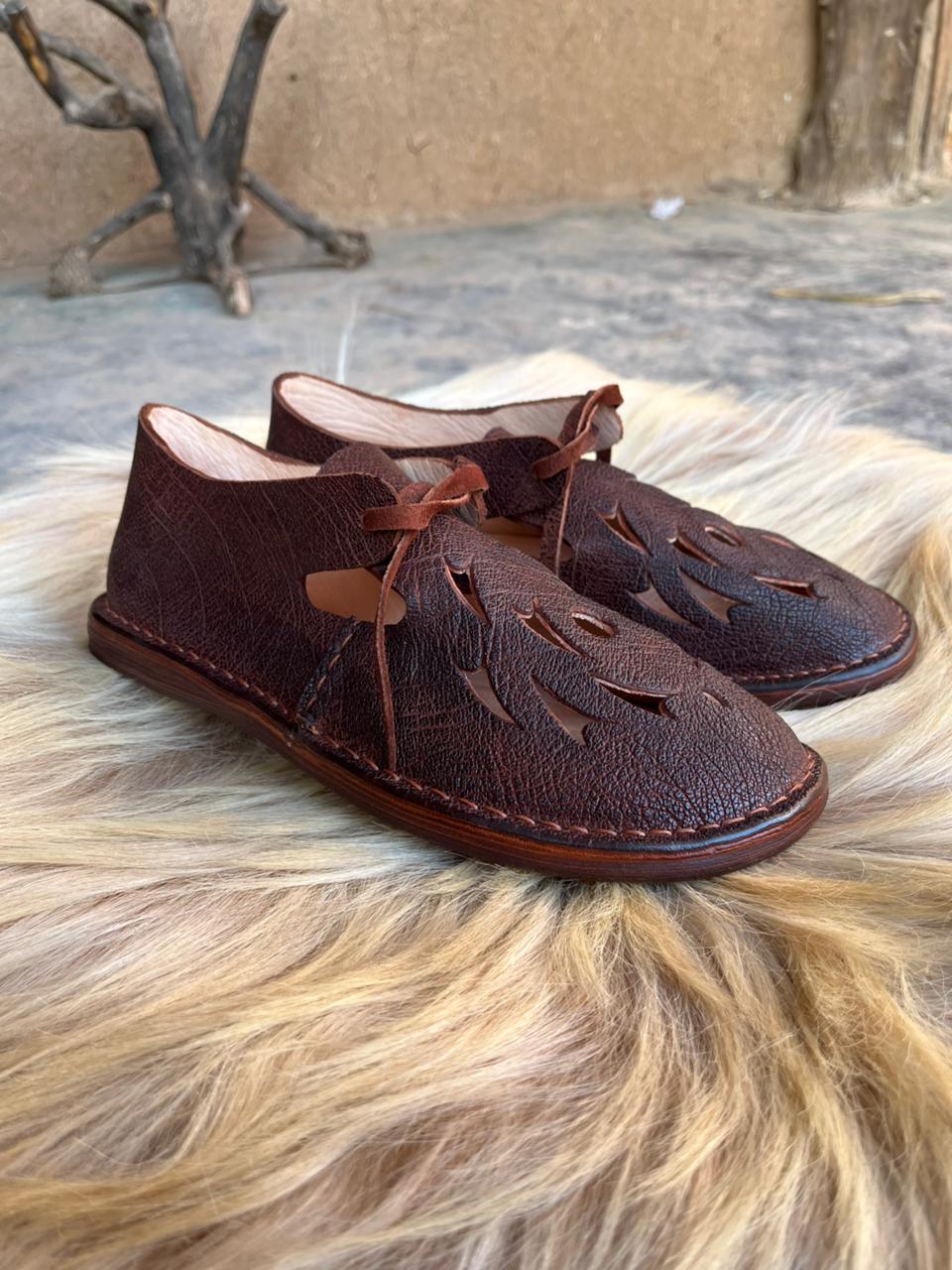 Handmade Leather Slippers for men