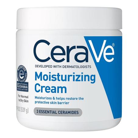 CeraVe Crema Hidratante facial y corporal diaria para pieles secas