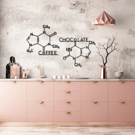 Chocolat &Café Formule Metal Decor Art