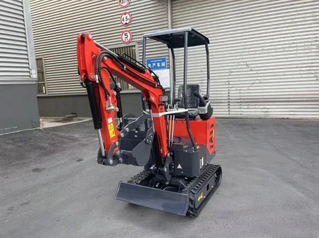 AGT Updated Model 1 Ton Mini Small Excavator, With Hydraulic Thumb and Pilot System ,Dual Display and Swing Boom For Sale | AGT-DM12X-PLUS - AGT Industrial