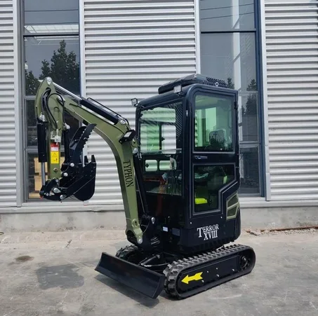 Green TYPHON TERROR XVIII Prestige 2 Ton Mini Excavator KUBOTA Diesel Engine USA - TYPHON