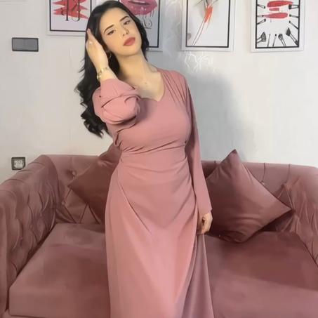 فستان الكريب: أناقتكِ المغربية