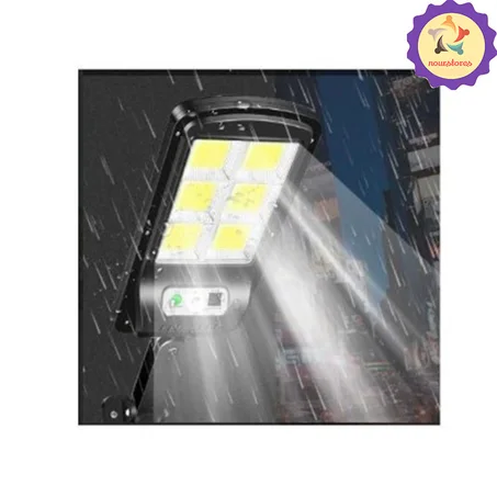 مصباح LED LIGHTيعمل بالطاقة الشمسية ذاتية التشغيل مع جهاز تحكم عن بعد