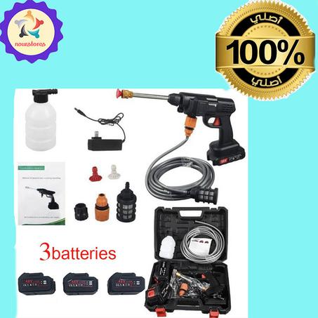 مسدس رشاش لغسيل السيارات 3 بطاريات 48v