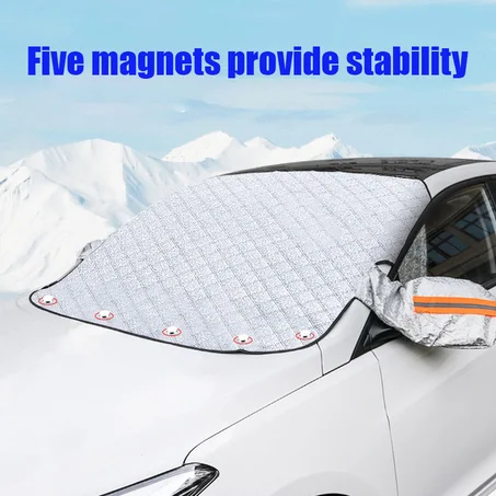 غطاء الزجاج الأمامي للسيارة