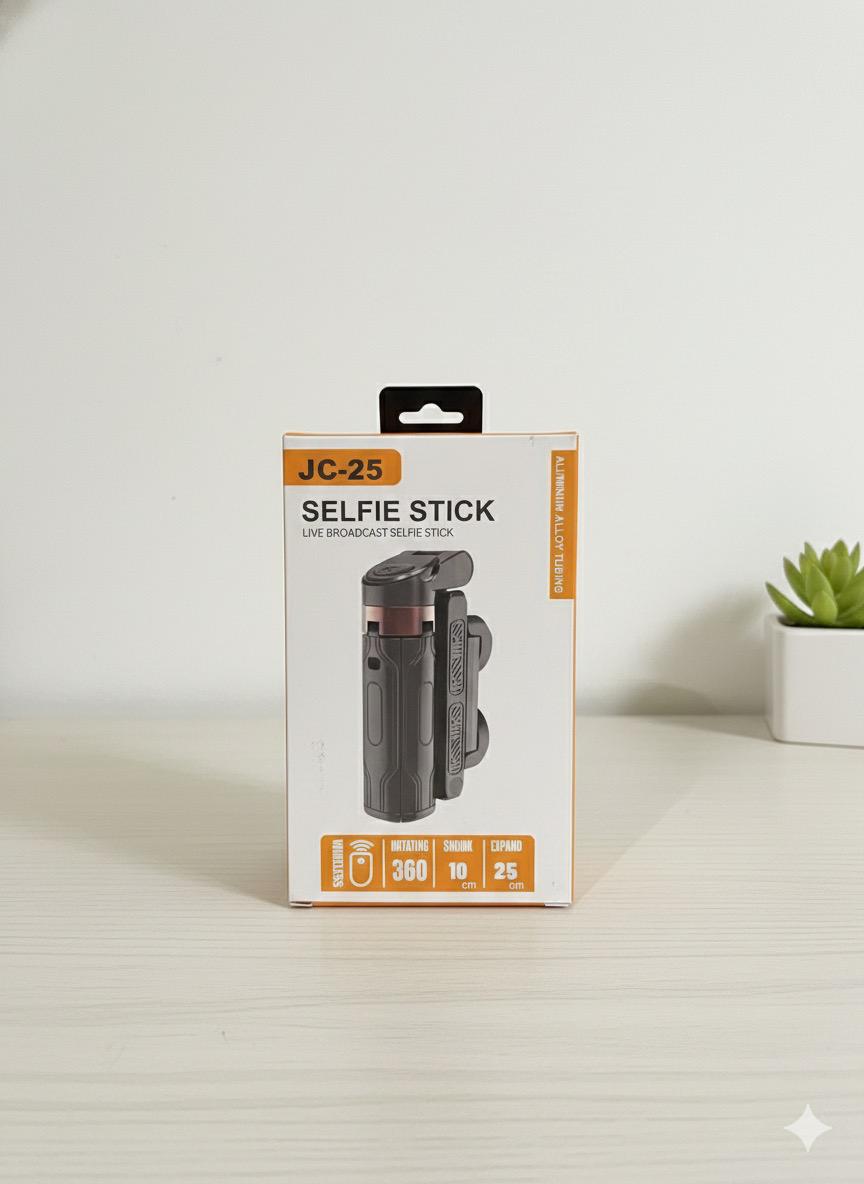 3 in 1 : Selfie Stick + Tripod + حامل للموبايل