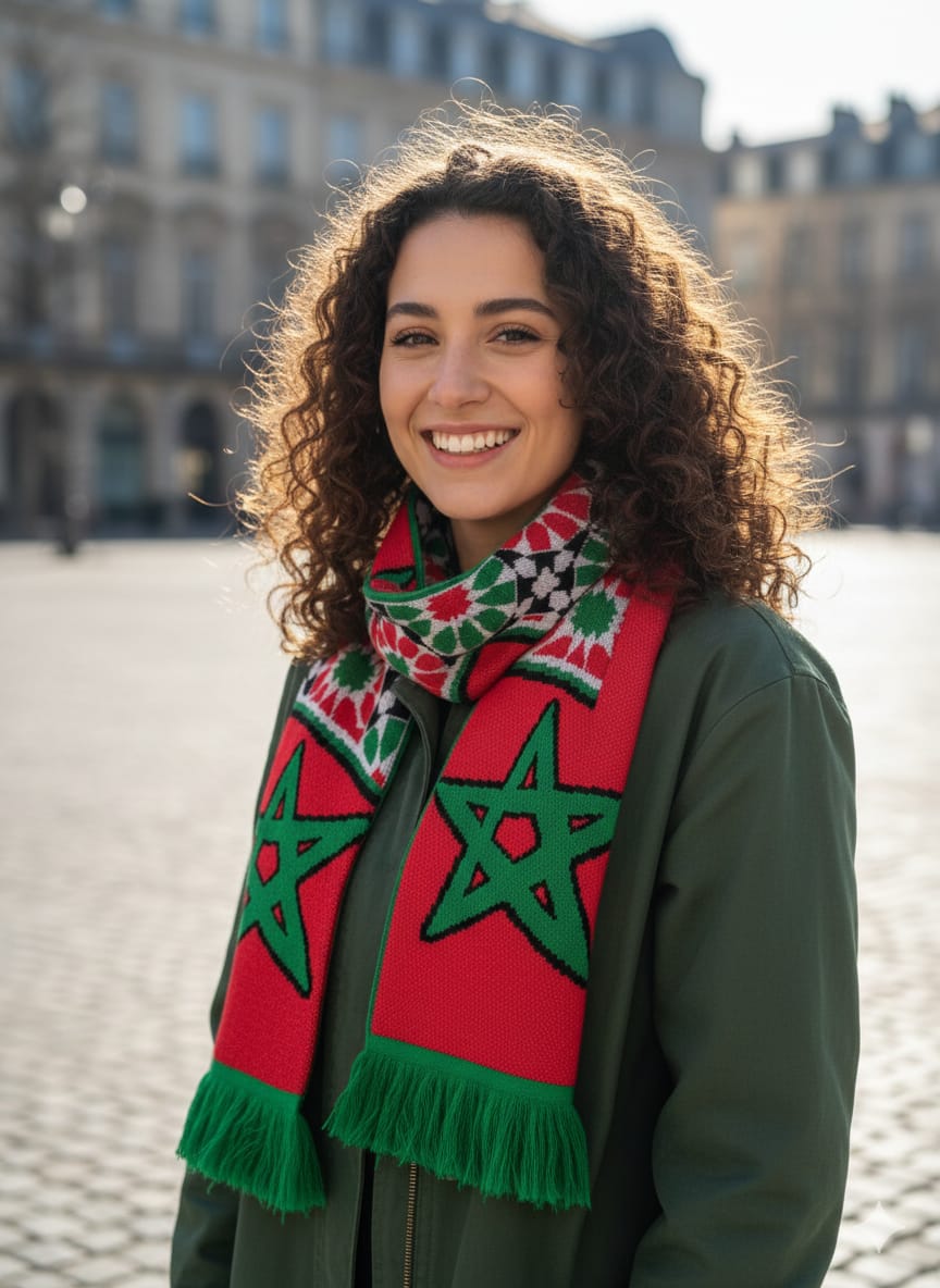 إشارب المغرب | للمنتخب ولمشجّعين الأسود