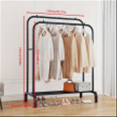 علاقة الملابس المزدوجة 3 في 1