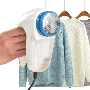 ماكينة حلاقة الملابس الكهربائية المحمولة