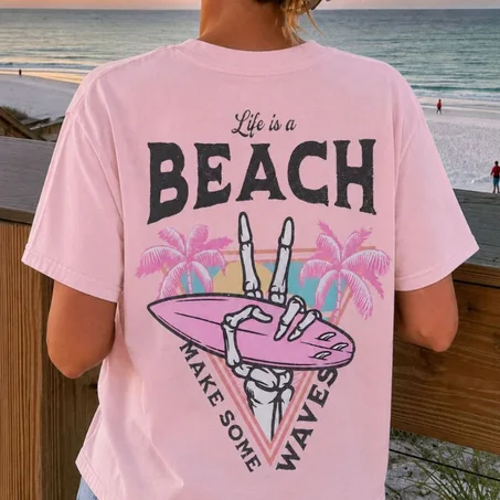 T-shirt Life Is a Beach