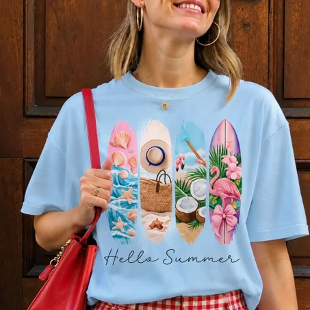 T-shirt Hello Summer Paradise