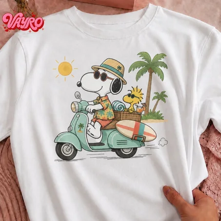 Snoopy Summer Ride 🛵🌴