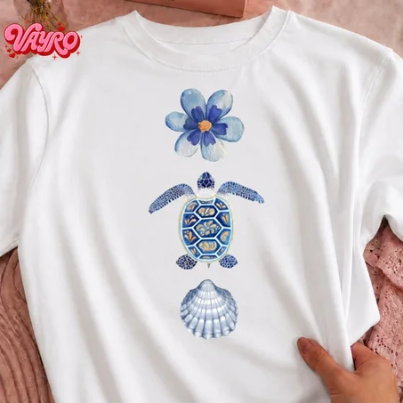 Ocean Turtle Bloom 🐢🌊
