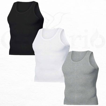 3 débardeur Cotton Basics