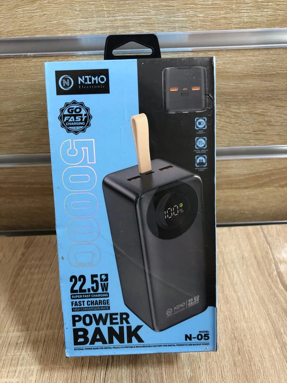 POWER BANK NIMO 50000 mAh