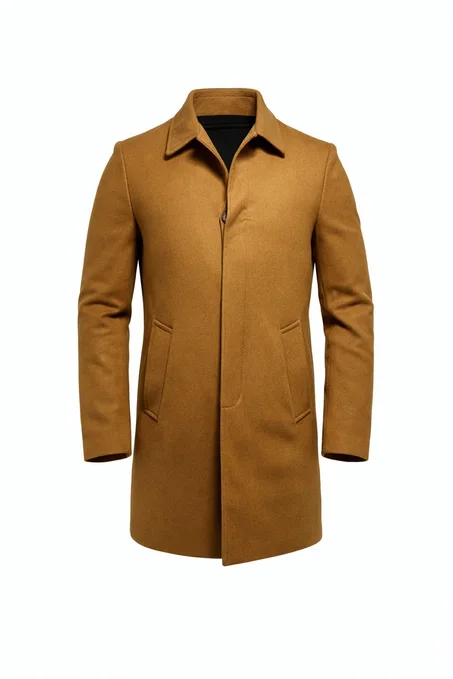 Manteau Classique Camel