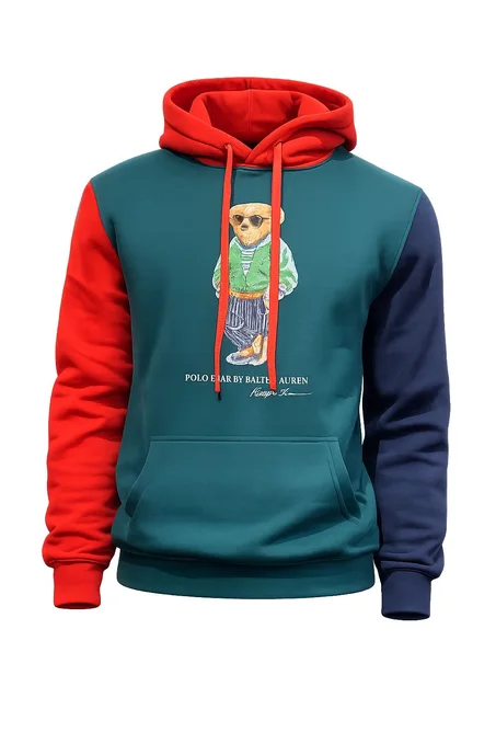 Polo Bear Fleece Hoodie
