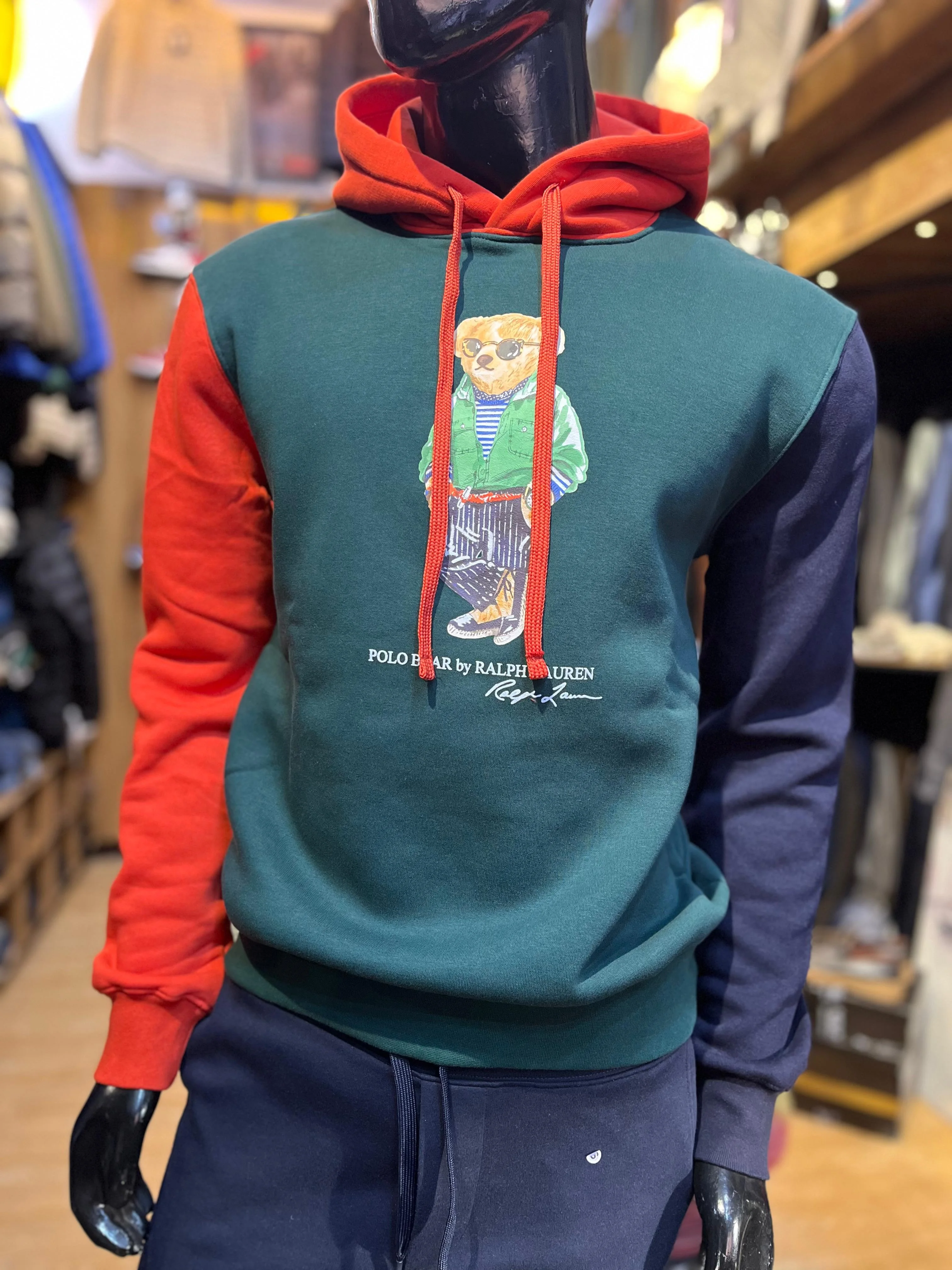 Polo Bear Fleece Hoodie