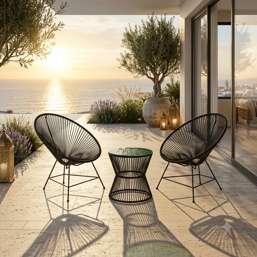 Chaise Acapulco Premium – Élégance & Confort Intemporel