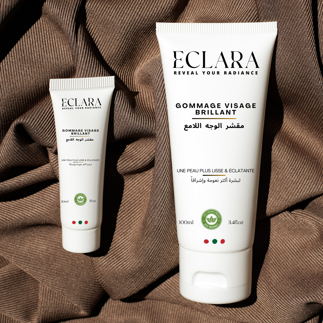 مقشر الوجه اللامع