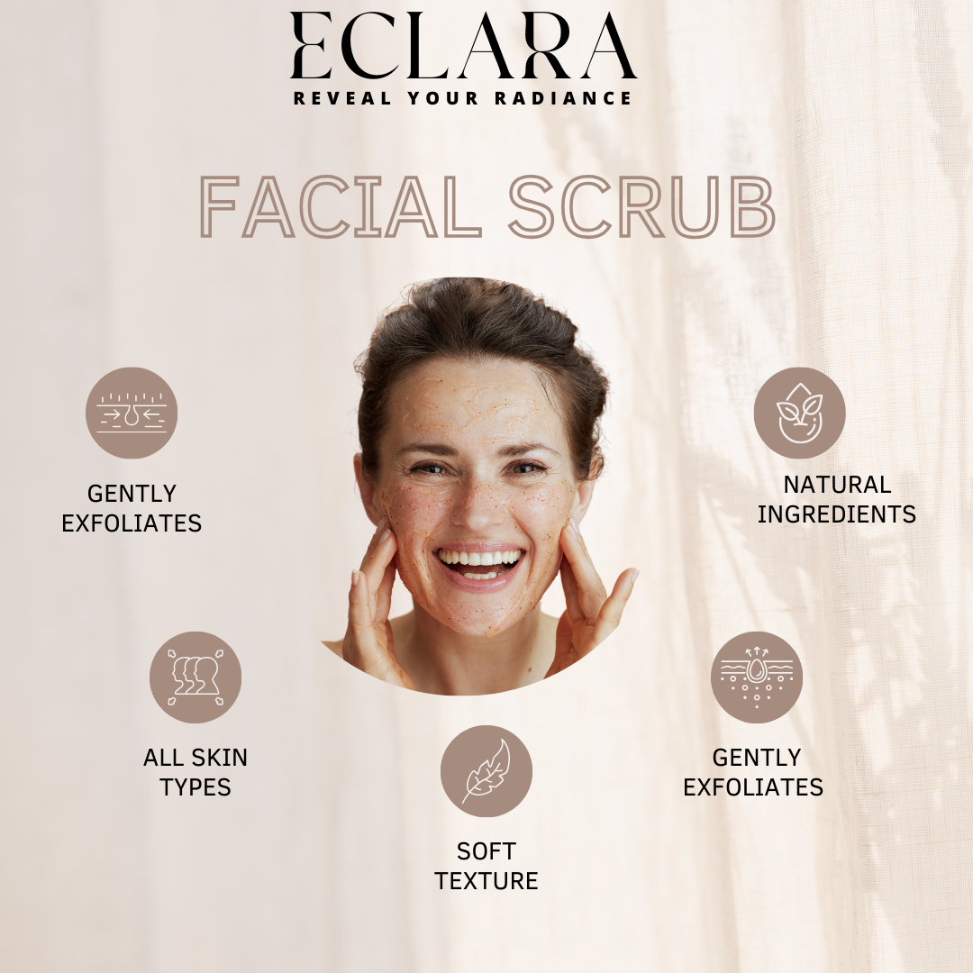 مقشر الوجه اللامع